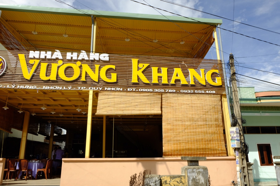 Nhà hàng Vương Khang - một nhà hàng hải sản ngon nổi tiếng ở Kỳ Co